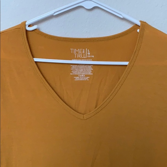 Rust/Butterscotch Colored Long-sleeved Shirt - Picture 3 of 4